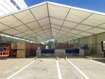 Tenda temporanea del garage delle tele cerate resistenti al fuoco del PVC, industriale temporaneo dell'annuncio pubblicitario della struttura della tenda