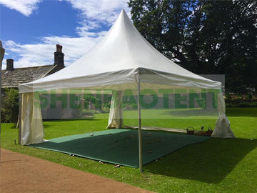 Installazione facile ad alta resistenza della lega di alluminio di dimensione della pagoda della tenda su ordinazione del partito