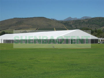 Chiare tende di approvvigionamento della tenda foranea della portata con il profilo di alluminio della parete di vetro un'altezza dei 4 tester