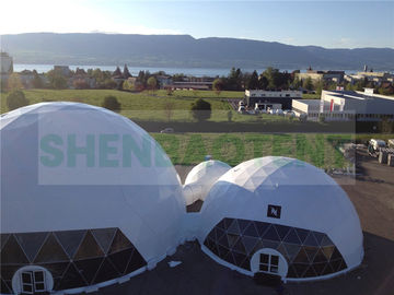 Anti centro espositivo UV della tenda della cupola di evento di grande diametro in pieno bollato dei 30 tester