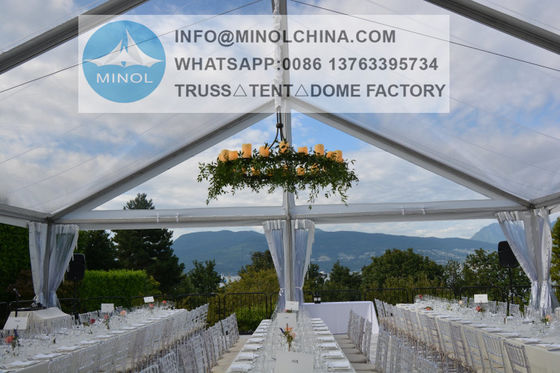 Superficie della ruggine di nozze di 1000 persone anti della tenda di alluminio della tenda foranea